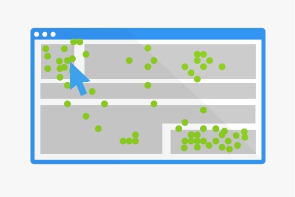 heatmap: clickmap