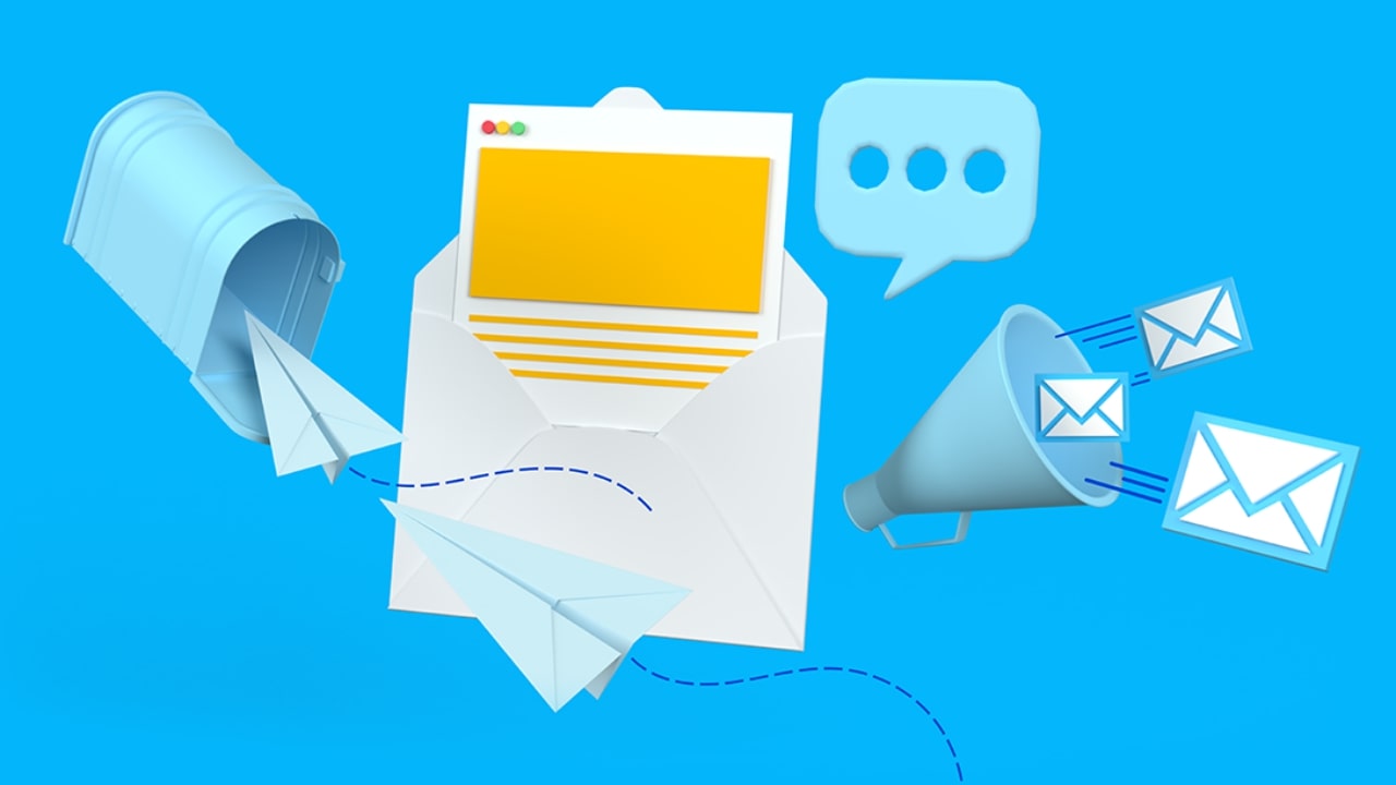 inbound marketing exemple : email