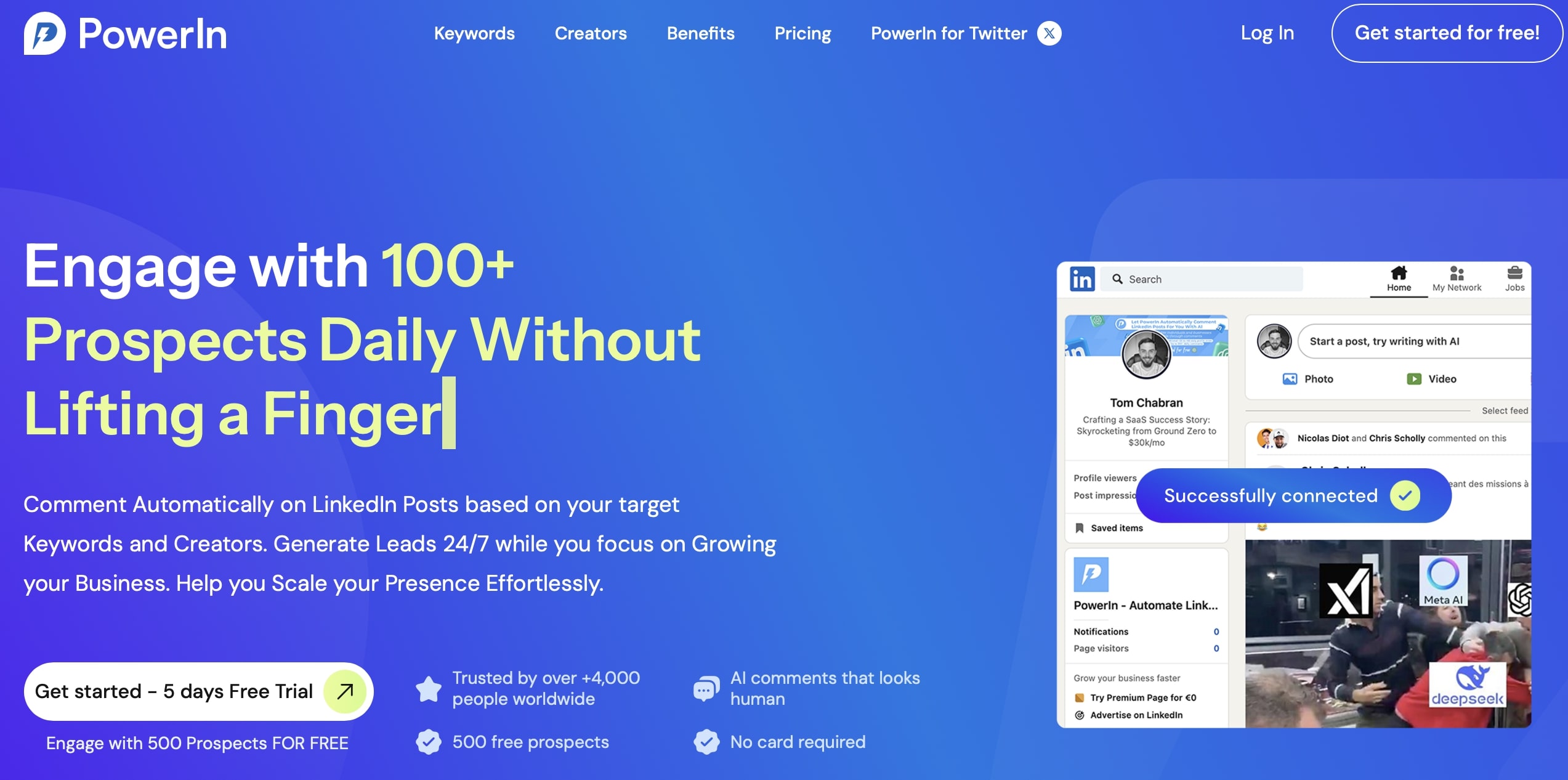objectif marketing avec powerin