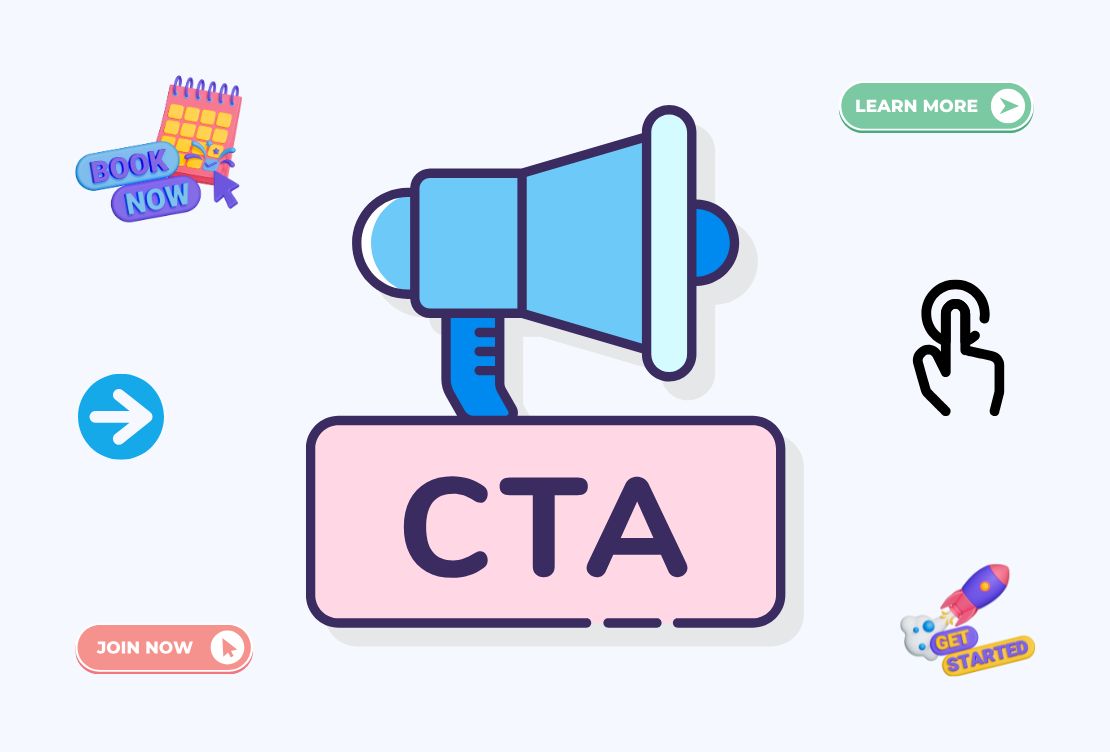 créer une landing page : cta
